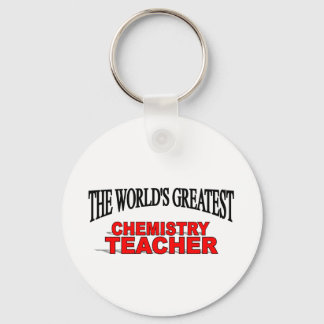 Llavero El mejor profesor de química del mundo
