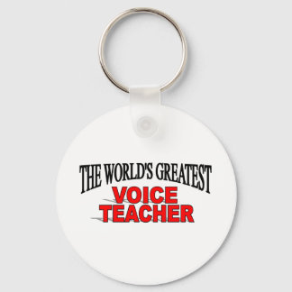 Llavero El mejor profesor de voz del mundo