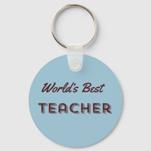 Llavero El mejor profesor del mundo