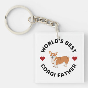 Llavero El mejor regalo de papá perro del mundo del padre 