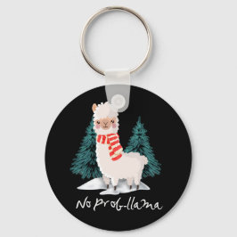Llavero El mejor regalo para la Alpaca es sin Navidades de