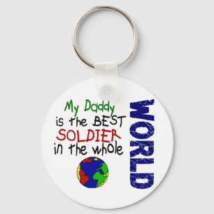 Llavero El mejor soldado en el mundo 2 (papá)