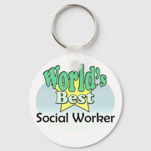 Llavero El mejor trabajador social del mundo