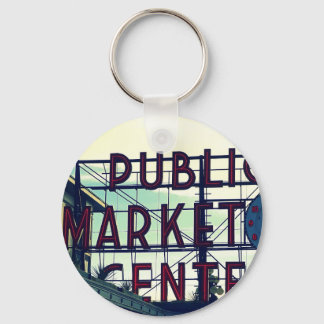Llavero El mercado Pikes Place de Seattle