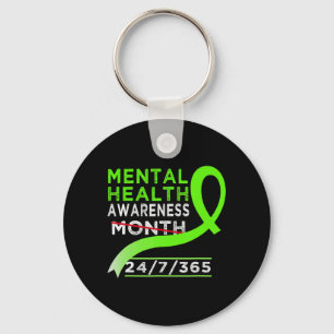 Llavero El Mes De Concienciación En Salud Mental De Mayo C