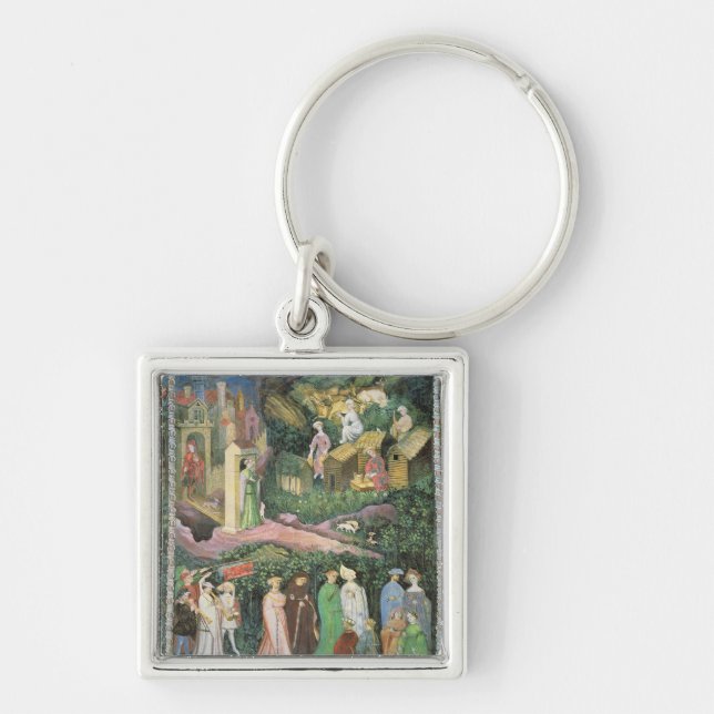 Llavero El mes de junio, c.1400 (Frente)