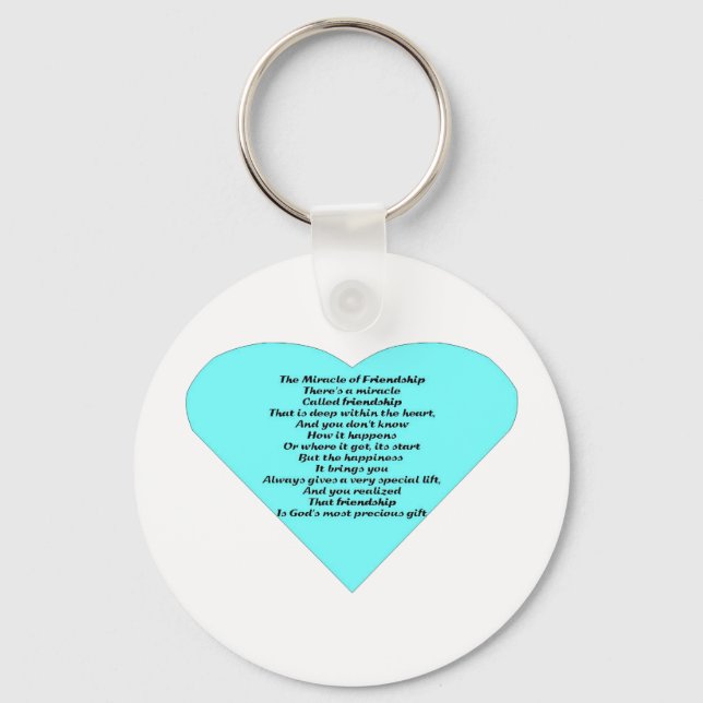 Llavero El milagro de la amistad (Anverso)