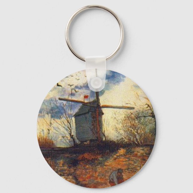 Llavero El Molino de la Galette Van Gogh (Anverso)