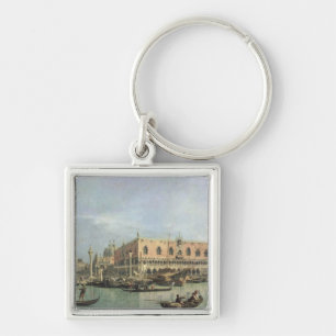 Llavero El Molo y el Piazzetta San Marco, Venecia (aceite
