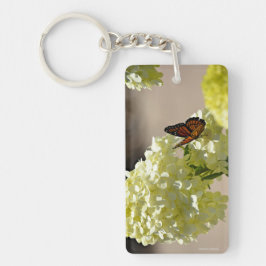 Llavero El monarca y las flores