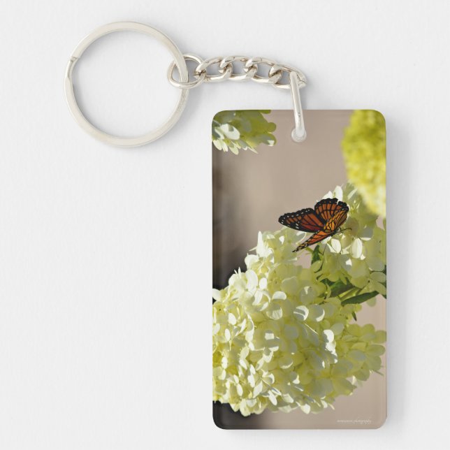 Llavero El monarca y las flores (Frente)