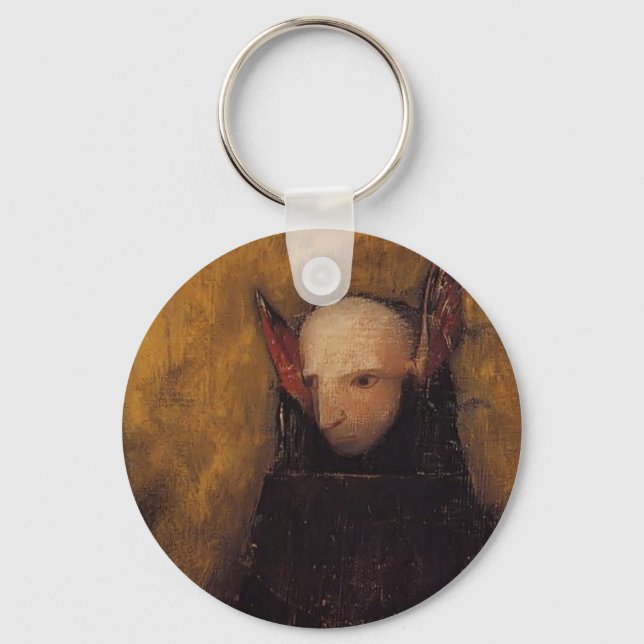 Llavero El monstruo de Odilon Redon (Anverso)
