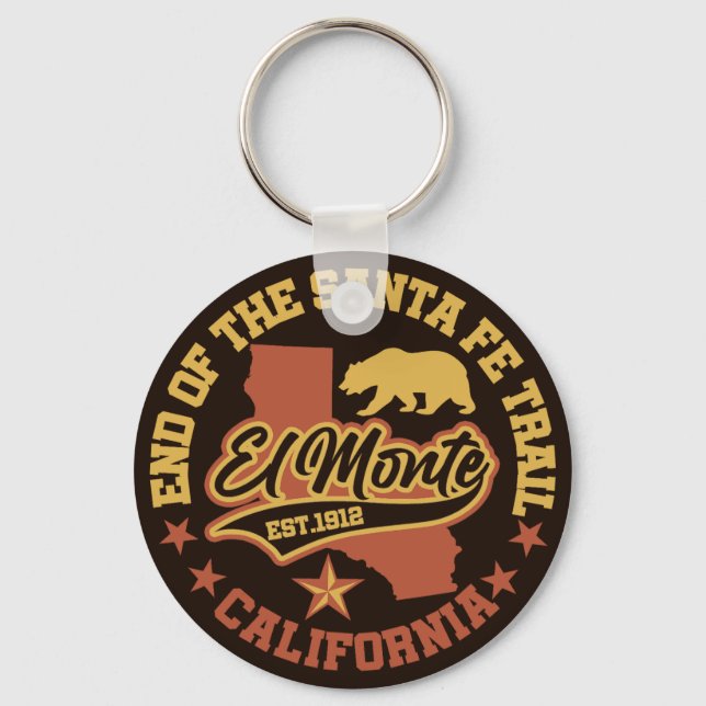 Llavero El Monte, California (Anverso)