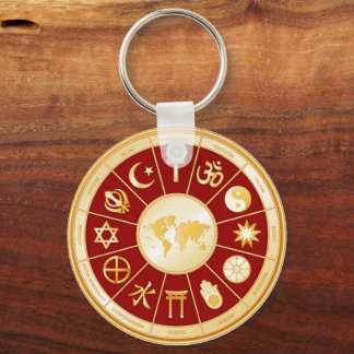 Llavero El mundo de la clave de la fe