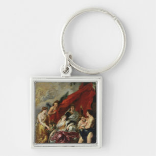 Llavero El nacimiento de Louis XIII en Fontainebleau