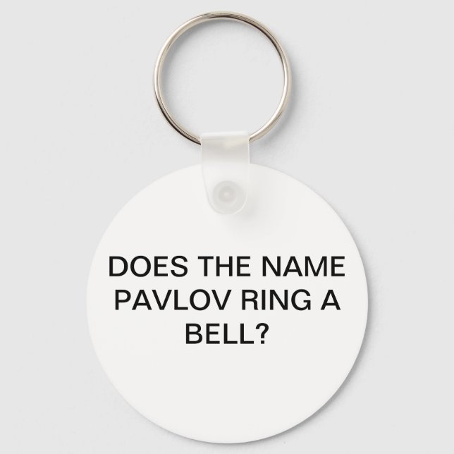 LLAVERO ¿EL NOMBRE PAVLOV ANING A BELL? (Anverso)
