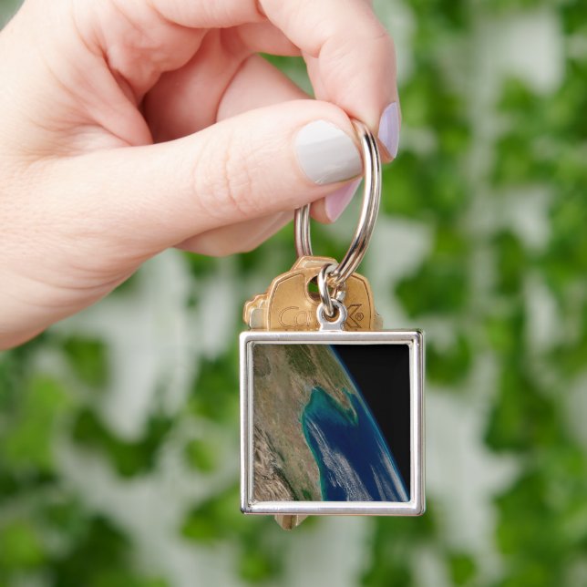 Llavero El Norte Del Golfo De México. (Mano)