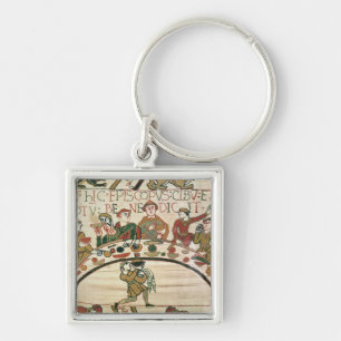 Llavero El obispo bendice la comida y la bebida