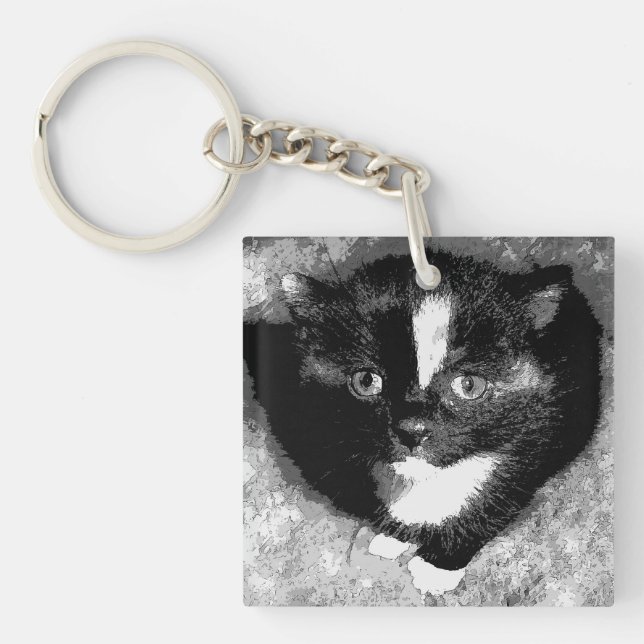 Llavero El observador silencioso (Frente)