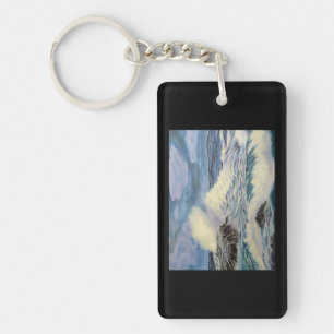 Llavero El océano - una fuerza de la naturaleza