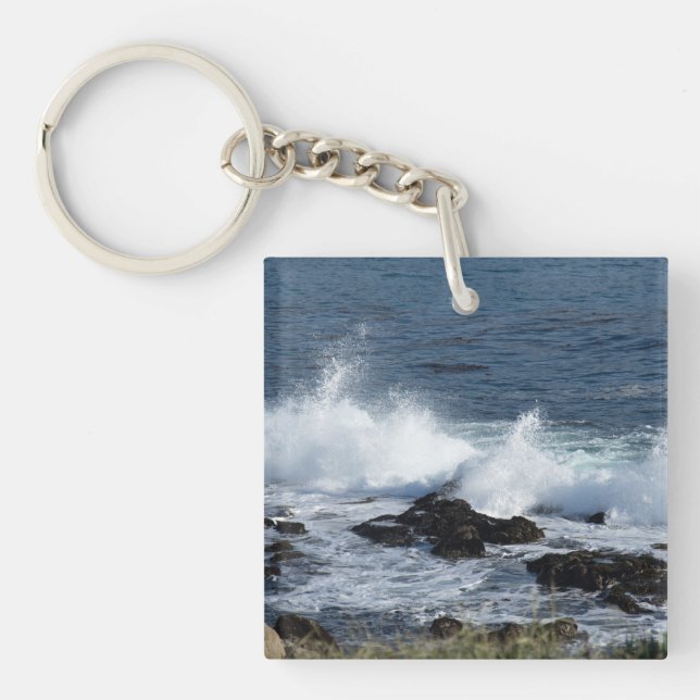 Llavero El oleaje del Océano Pacífico (Frente)