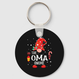 Llavero El Oma Gnome Familiar de Navidad Gnome Paja