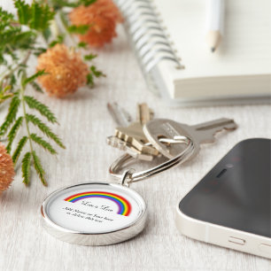 Llavero El orgullo gay arcoiris LGBT el amor es amor o tu 