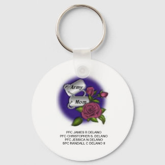 LLAVERO EL ORGULLOSO EJÉRCITO MOM KEYCHAIN