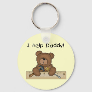 Llavero El oso ayuda a las camisetas y a los regalos del
