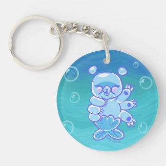 Llavero El oso de agua kawaii