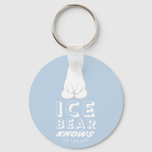 Llavero El Oso de Hielo Sabe