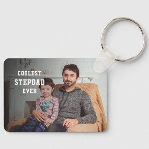 Llavero El Padrastro Más Genial Personalizado Foto Papá