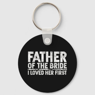 Llavero El padre de la novia amo su primer matrimonio