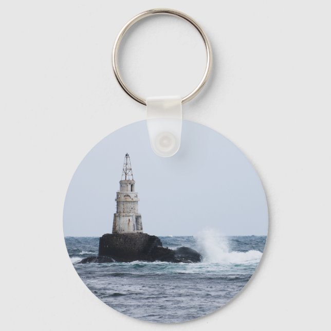 Llavero El paisaje marino con faro (Anverso)