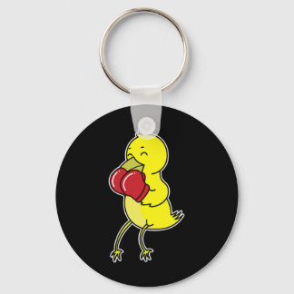 Llavero El pájaro hace boxeo