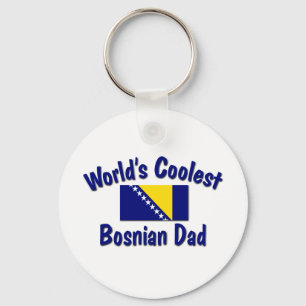 Llavero El papá bosnio más fresco