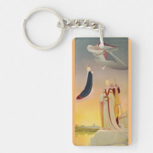Llavero El Papa de Roma, Virgen María y Jesús