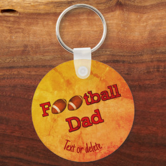 Llavero El papá del fútbol es personalizado