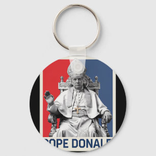 Llavero El Papa Donald Trump