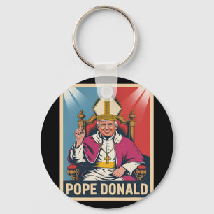 Llavero El Papa Donald Trump