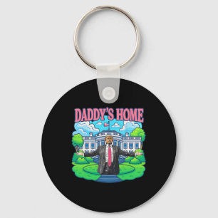 Llavero El papá está en casa Casa Blanca 2025 Presidente T