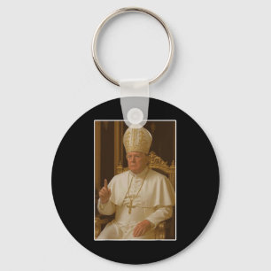 Llavero El Papa Trump, la Iglesia del Vaticano, el Papa Tr