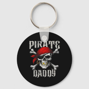 Llavero El Papi Del Pirata Jolly Roger Bandera Y Los Cross