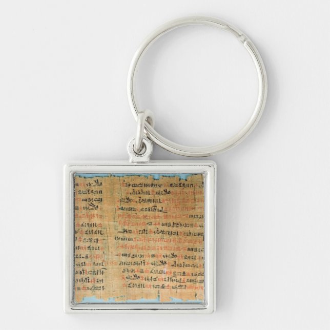 Llavero El papiro médico de Chester Beatty (Frente)