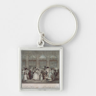 Llavero El paseo de la galería del Palais Royal, 1787