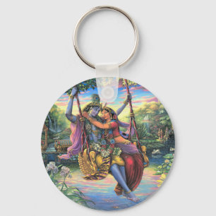 Llavero El paso de las alas - Radha y Krishna