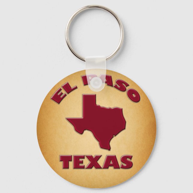LLAVERO EL PASO, TEXAS (Anverso)