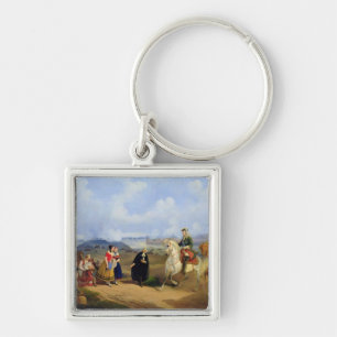 Llavero El pastor Ernst Glueck presenta a Marta