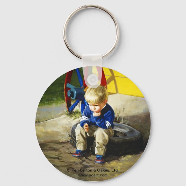 Llavero El pensador (Anverso)