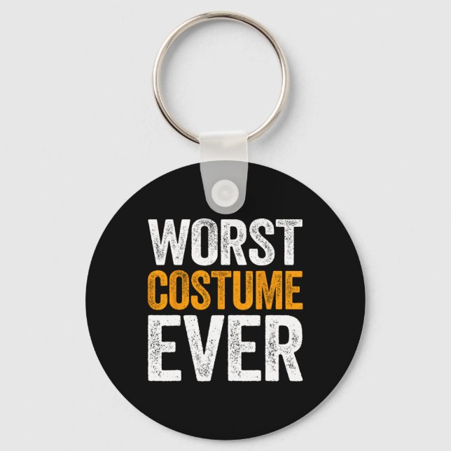 Llavero El peor disfraz de Halloween (Anverso)